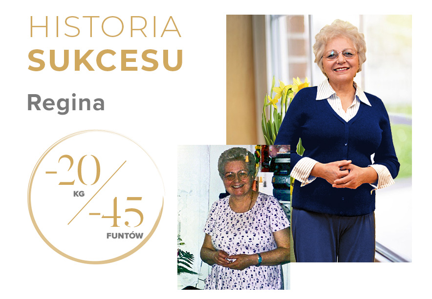 Regina Historia Sukcesu Akademia Zdrowego Człowieka przed i po